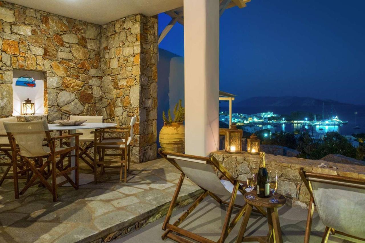 Villa Sirokos Karavostasis  Esterno foto