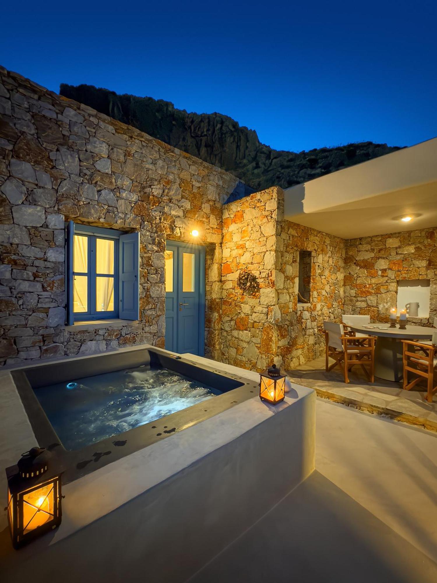 Villa Sirokos Karavostasis  Esterno foto